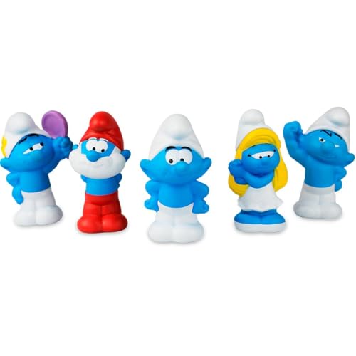Mini Boneco Smurf de Vinil Cardoso Toys 6cm
