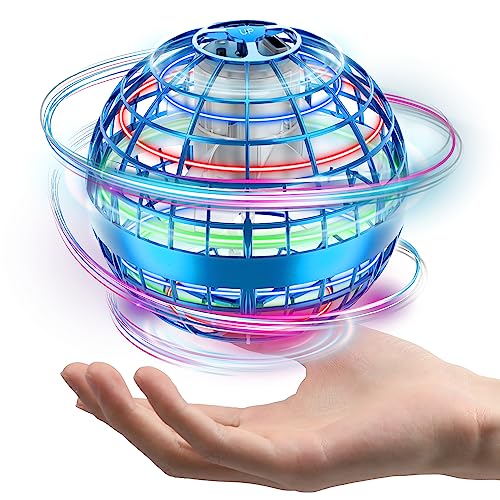 Mini Drone Voador com LED 360° para Presente