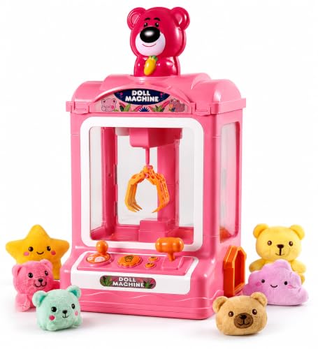 Mini Máquina de Pegar Pelúcias com Garra