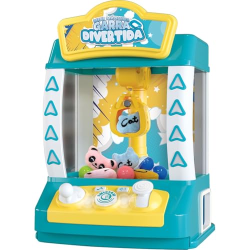 Mini Máquina de Pelúcia Garra Azul