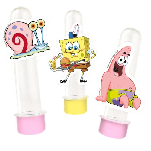 Mini Personagem Bob Esponja Core 12 Unidades