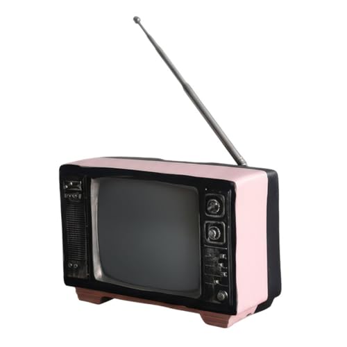 Mini Televisão Vintage para Maquetes