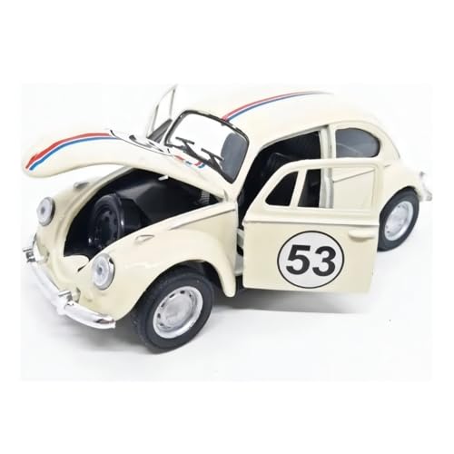 Miniatura Fusca Herbie 53 Carro Metal Abre Porta Classico