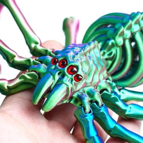 Aranha Lobo Articulada Impressa em 3D