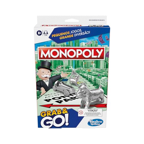 Monopoly Grab and Go Portátil