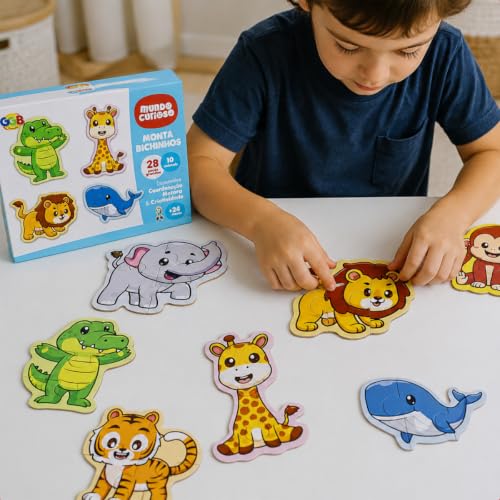 Jogo Educativo Monte Bichinhos Infantil