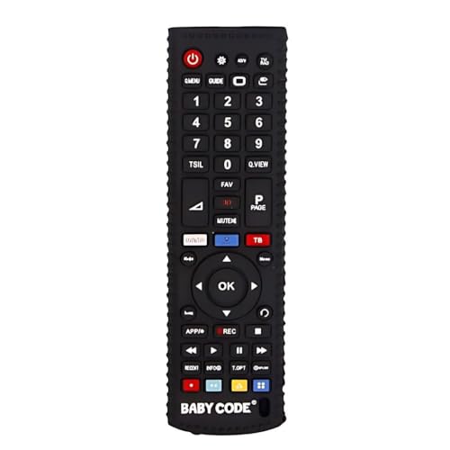 Mordedor Controle Remoto Preto para Bebê