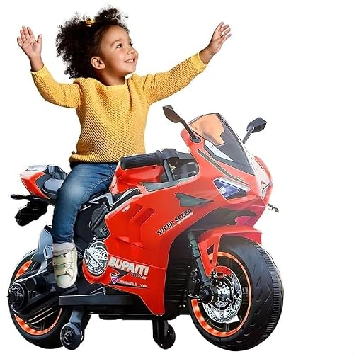 Moto Elétrica Infantil 12V Vermelha