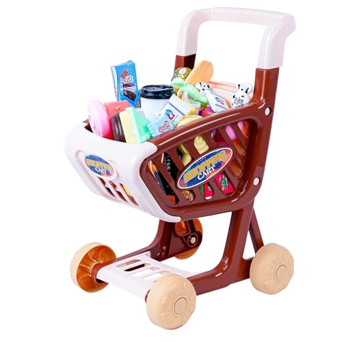 Carrinho de Compras Infantil com Acessórios