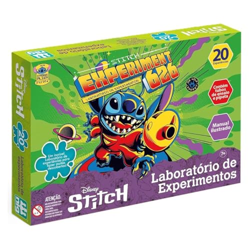 Nig Brinquedos Laboratório de Experimentos Stitch
