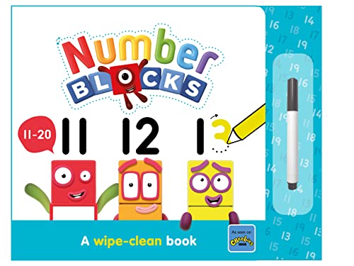 Numberblocks 11-20: Livro de Atividades Reutilizável