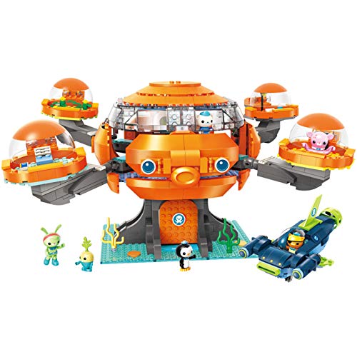 Octopod Playset Gigante com 921 Peças e Veículos