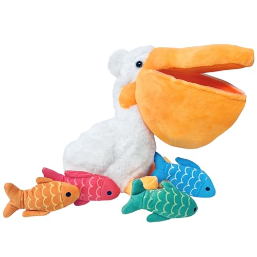 Off the Wall Toys Charlie & LEW Pelicano Interativo para Pets