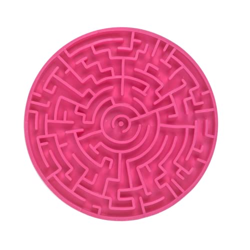 Pet Games Labirinto Pink P -Tapete Para Lamber E Comedouro Para Cães
