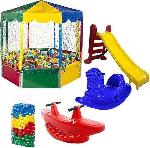 Piscina de Bolinhas (com Bolinhas Grandes)