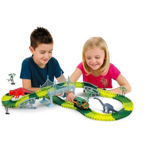Pista de Carro Dinossauro 192 Peças