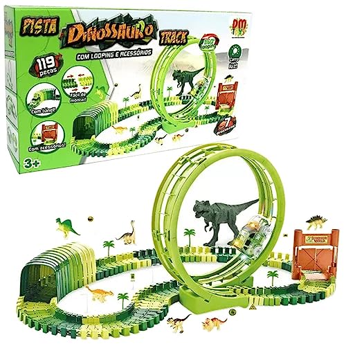 Pista Dinossauro Track com Looping