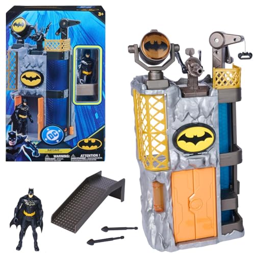 Playset Batcaverna com Figura 6"