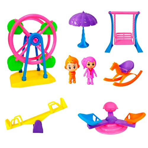 Playset Roda Gigante Gangorra Gira-gira
