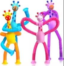 Pop Tube Girafa Mágica Flexível com LED