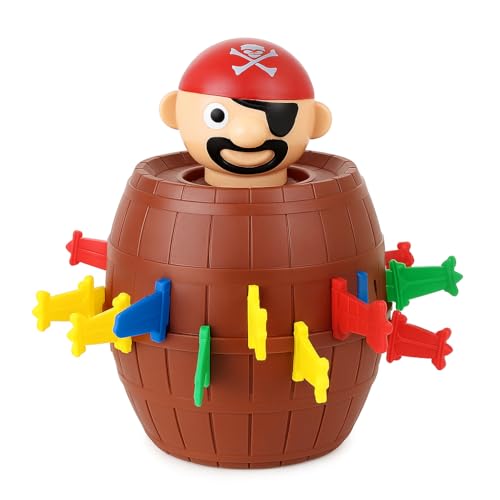 Pula Pirata Barril Infantil Jogo Interativo Educativo Brinquedo Crianças