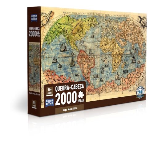 Quebra-Cabeça de Mapas Mundi Simplificado