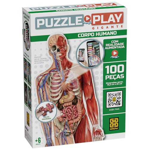 Quebra-Cabeça de Partes do Corpo Humano