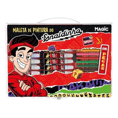 Quebra-cabeça Enaldinho 86 Peças - 30x21cm