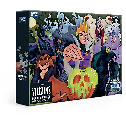 Quebra-Cabeça Vilões Disney 1000 Peças