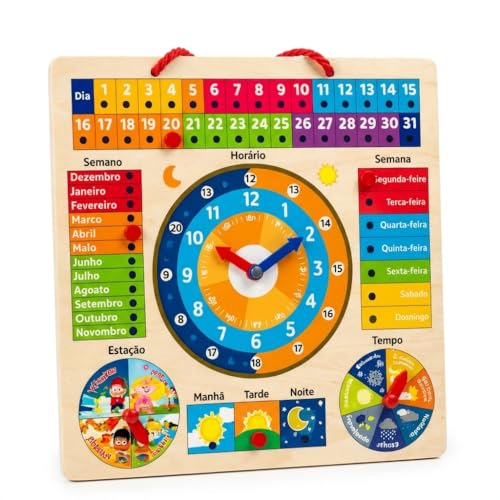 Relógios Pedagógicos e Calendários
