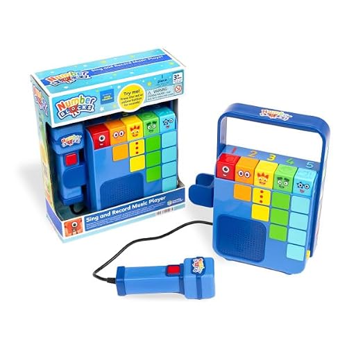 Reprodutor Musical Numberblocks Canta e Grava Learning Resources