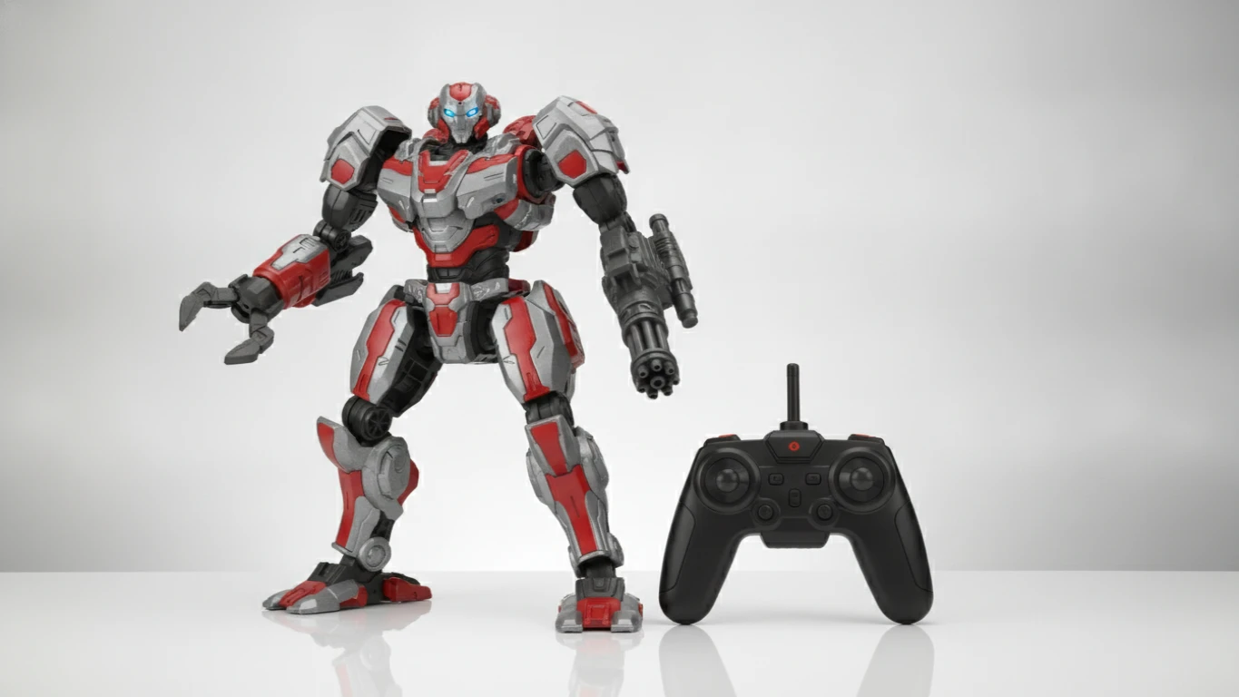 Robô de Batalha com Controle Remoto