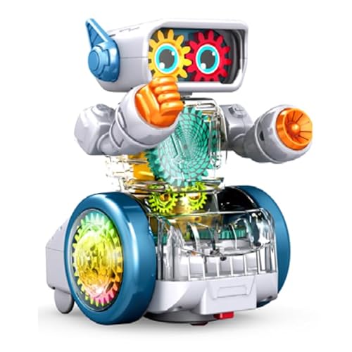 Robô de Brinquedo ET Wall Infantil Baby Eletrônico com Movimentos e Luzes