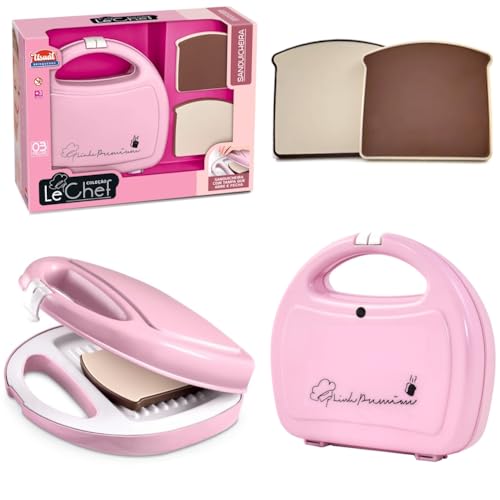 Sanduicheira Infantil Le Chef Rosa