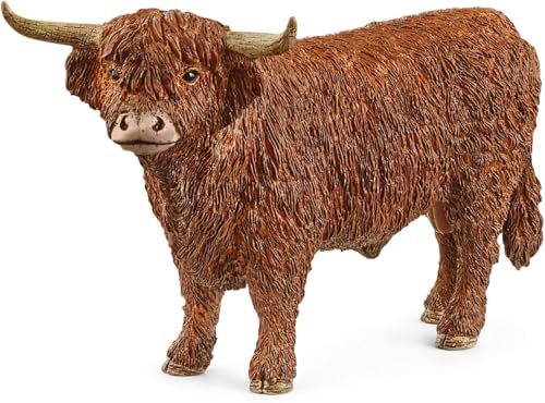Schleich - Highland Bull Animal Farm World, multicolor, M (13919)