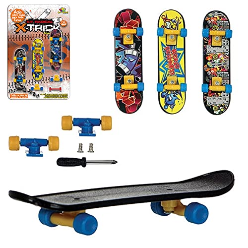 Skate De Dedo, Art Brink, Com 3 Acessórios, Kit com 3, Sortido