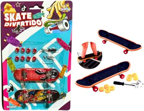 Skate de Dedo de Brinquedo Manobras Radicais