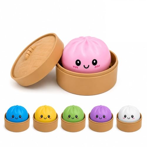 Squishy Dumpling Bao Estilo TikTok