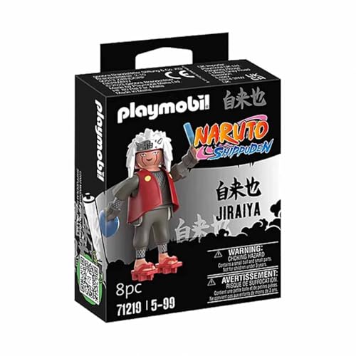 Sunny, Playmobil, Jiraiya, Naruto, Boneco e Acessórios - 8 Peças