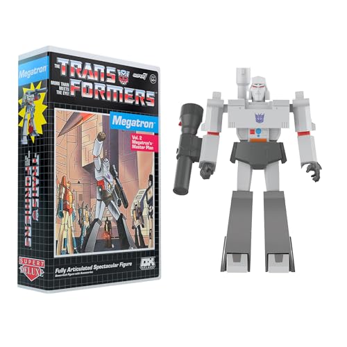 Super7 Transformers Deluxe Megatron (VHS) Action Figure