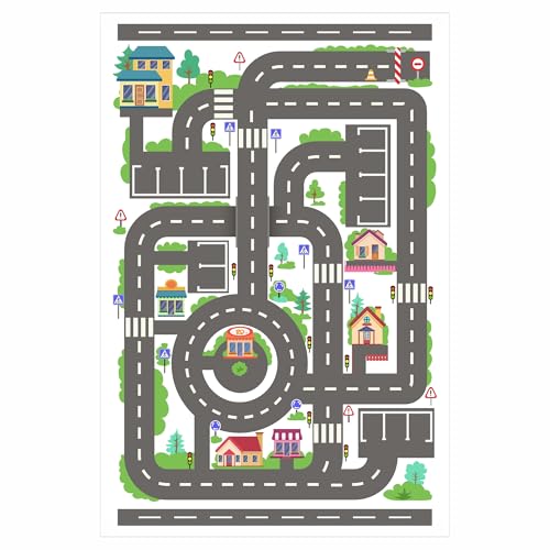 Tapete Pista Cidade Infantil Impermeável
