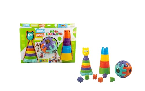 Torre de Empilhar com Anéis Sonoros