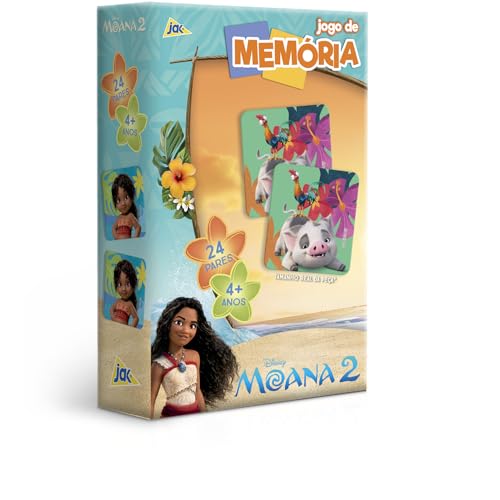 Toyster Jogo de Memória: Moana 2 - JAK