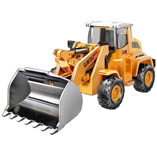 Trator Pá Carregadeira de Coleção 12cm