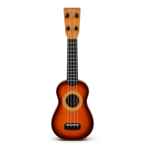 Ukelele Infantil de Plástico ou Madeira Leve