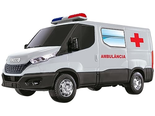 Usual Brinquedos - Iveco Daily Ambulancia, Multicolor