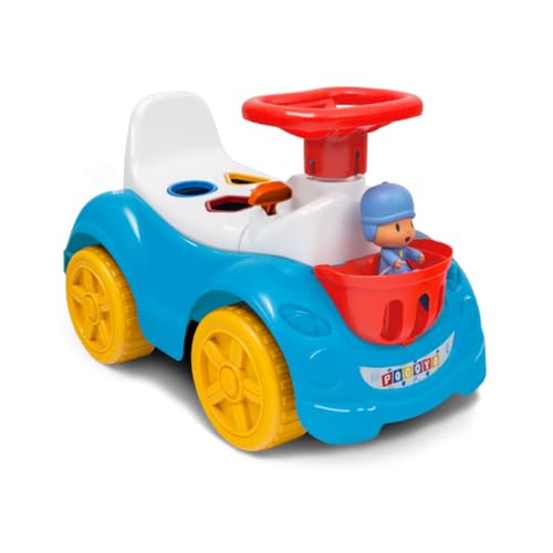 Veículo Totokinha 6012 Pocoyo, Cardoso Toys, Com Boneco